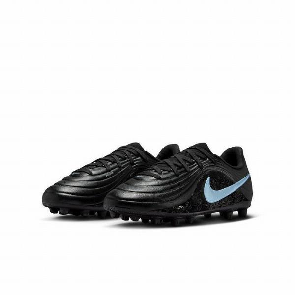 NIKE ナイキ JR ティエンポ マエストロ アカデミー HG(ブラック×アイスブルー) IB5036 040 サッカー ジュニア スパイクST