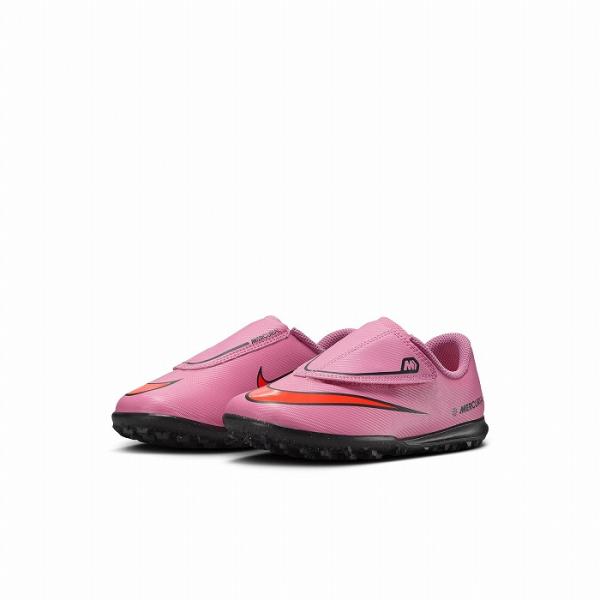 NIKE ナイキ JR ヴェイパー 16 CLUB TF V(マジックフラミンゴ) FQ8291 600 サッカー ジュニア トレーニングシューズ ベルクロST