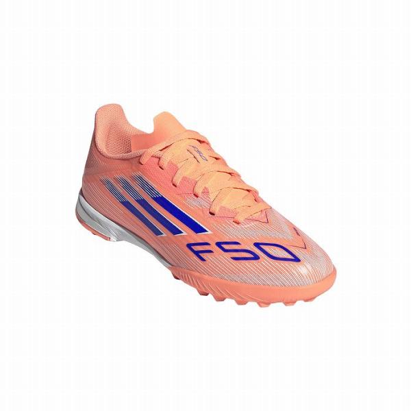 adidas（アディダス） F50 LEAGUE TF J(ビームオレンジ×ルシッドブルー