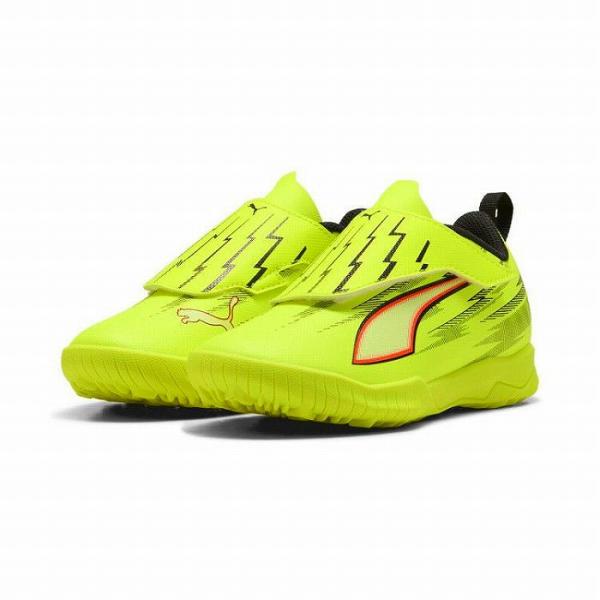 PUMA サッカーシューズ UK6 PUMA（プーマ） ULTRA 6 PLAY TT V JR(イエロー) 108991 01 サッカー