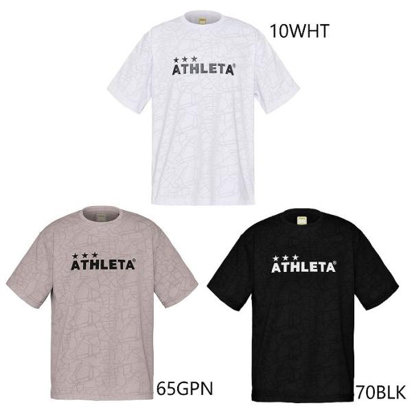 ATHLETA アスレタ JR ジャガードメッシュ プラTシャツ 03417J ジュニア 半袖プラシャツST