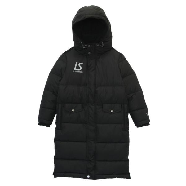 LUZESOMBRA ルース・イ・ソンブラ Jr BENCH COAT L2222256 BLK フットサル ジュニア ベンチコート 防寒ST