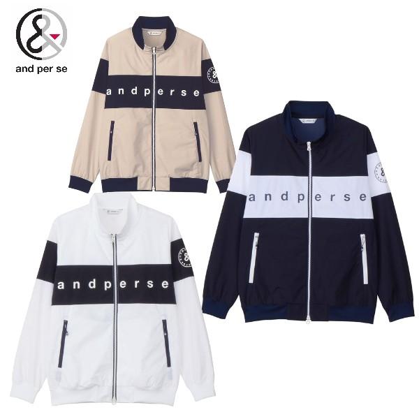 【最終値下げ】andperse エアジャスターフルジップブルゾン（メンズ） and per se 40％OFF！セール アンパスィ/and se(秋冬モデル！)エ
