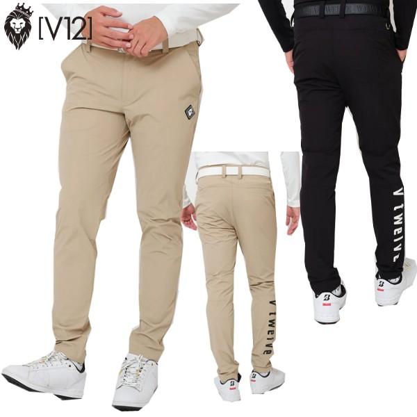 美品　V TWELVE 　ダウン入りゴルフパンツ　メンズL V12 ヴィトゥエルブ ゴルフウェア メンズ パンツ WL PANTS