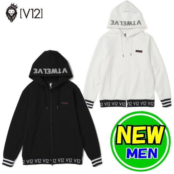 V12 V TWELVE（2021秋冬新作！）F/Z LOGO HOODIE パーカー/ゴルフ