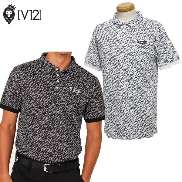 V12 ゴルフ V TWELVE（2023春夏新作！）ENUMERATION POLO メンズ