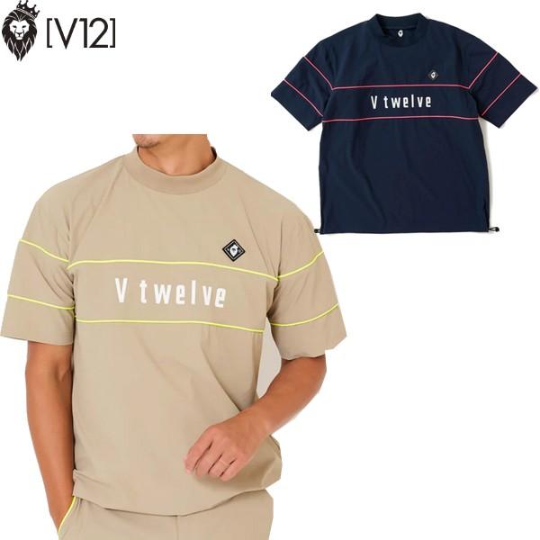 V12 ゴルフ V TWELVE（2026春夏新作！）SNEAK MOCK メンズ 半袖 モック