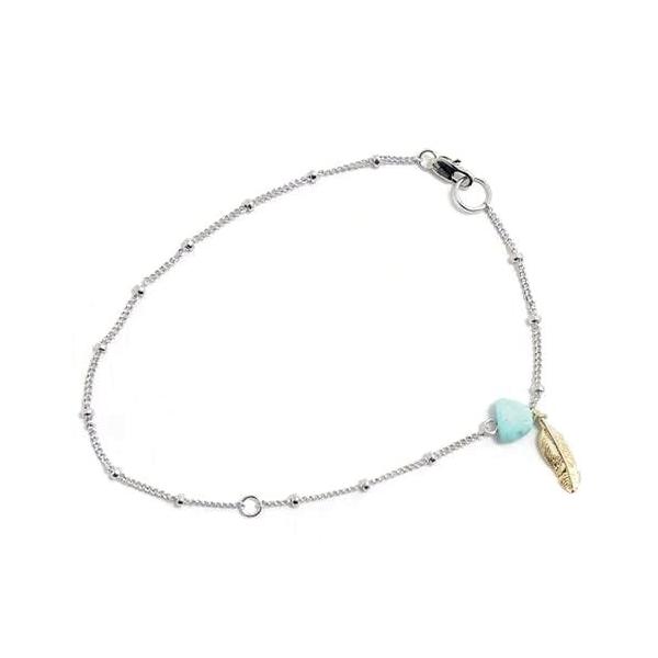 k16gpチェーン アンクレット ホヌ シェルターコイズ シルバーアクセサリー k16gpチェーン アンクレット ホヌ シェルターコイズ シルバー