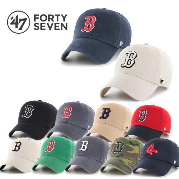 ■ブランド/'47BRAND(フォーティーセブンブランド)■アイテム/'47BRAND REDSOX CLEAN UP■商品スペック/素材：100％コットン■寸法/約 頭周り約55cm-61cm,ツバ7cm■カラー/1.ネイビー2.ヴィンテ...