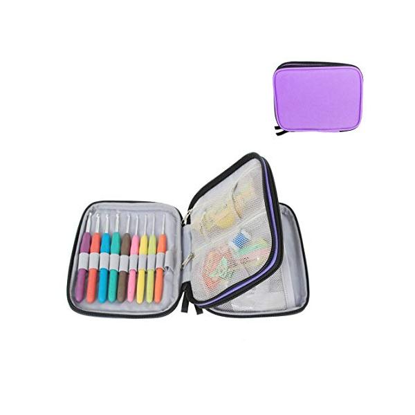 かぎ針収納ケース 二層式 編みのアクセサリー 収納バッグ コンパクト まとめ収納 編みフック ケース クラフトツール 多機能 筆記用具 編み物用品 収 S 0905 Takebaster 通販 Yahoo ショッピング
