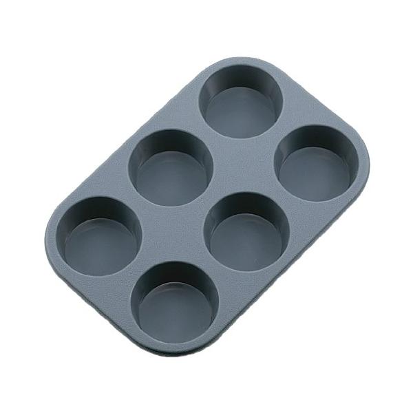 SALUS ドルチェ シリコン型マフィン型6ケ取