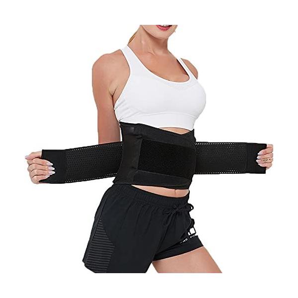 S（64-69cm）腰ベルト シェイプベルト ウエストベルト 腹筋ベルト スポーツ 運動用 腰痛緩和 腰椎固定 腹をきつく締める 男女兼用 ウエストサ