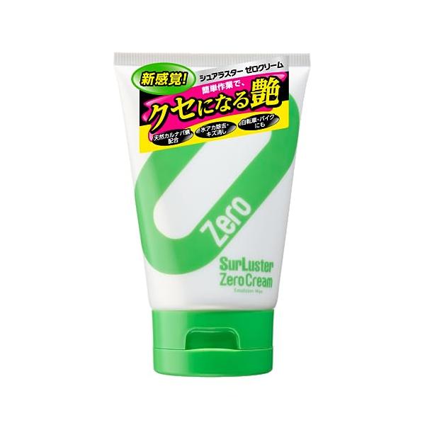 【商品概要】内容量：150g【商品説明】説明簡単作業で深みあるワックスの艶！新感覚クリームワックス！【商品詳細】ブランド：Surluster(シュアラスター)商品名：Surluster(シュアラスター) ゼロクリーム 150g 水アカ除去 ...