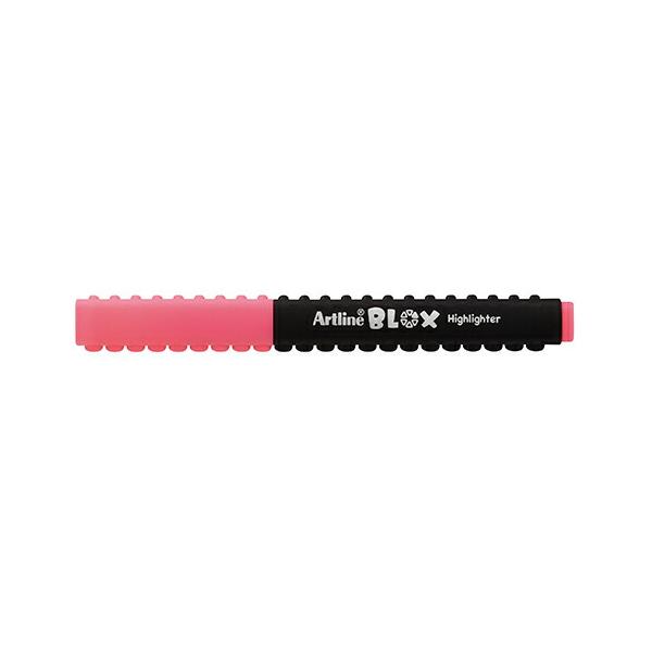 BLOX 蛍光マーカー ピンク KTX-600-P シヤチハタ Shachihata マーカー サインペン 文房具 文具 工作 カラーペン ペンシル ペン 勉強 学校 クラブ 塾 日記  筆記