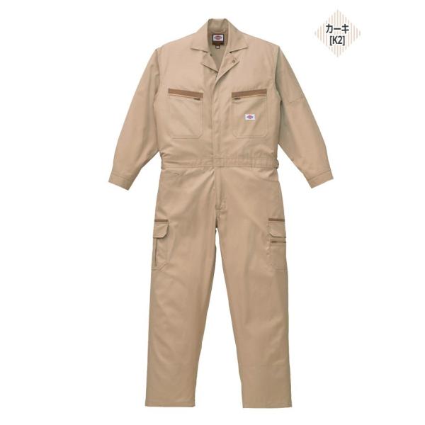ディッキーズ Dickies 21-1301 秋冬・年間 長袖つなぎ カバーオール