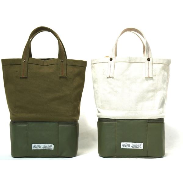 DEFORMASI デフォルマシー BEER COOLER CANVAS TOTE AND CONTAINER ビールクーラーキャンバストート＆コンテナ 保温機能バッグ アウトドア