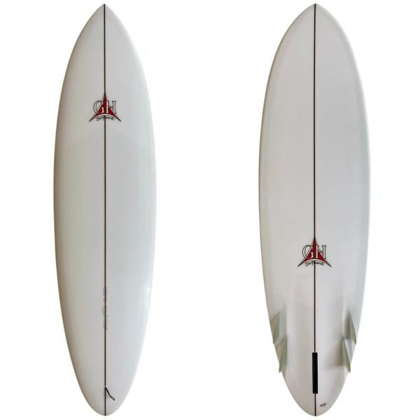 サーフボード ミッドレングス GARY HANEL TEAR DROP BONZER 6`9