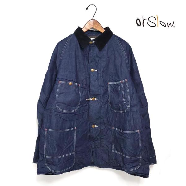 orSlow（オアスロウ） メンズ WOOL LINER RELAX FIT DENIM COVERALL
