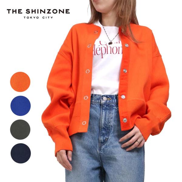 ザ シンゾーン C/Wクルーネックカーディガン THE SHINZONE C/W CREW NECK CARDIGAN レディース ウィメンズ 25AMSCU06 トップス アウター カーディガン 羽織り おしゃれ キャンプ アウトドア