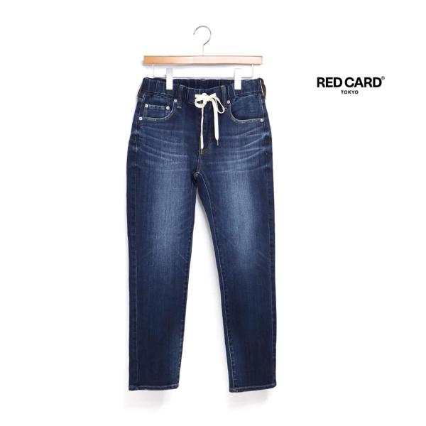 メンズ RED CARD TOKYO レッドカードトーキョー Rhythm+ Easy 品番：26M93301 リズム プラス イージー カイハラ ストレッチデニム イージーパンツ
