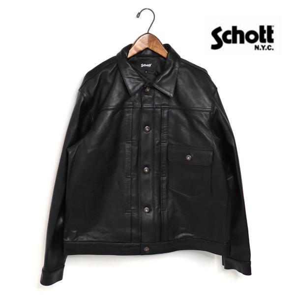 Schott N.Y.C（ショット） メンズ schott SHEEP LEATHER 1st TRACKER