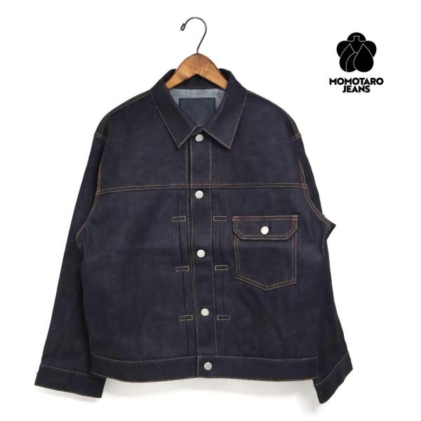 メンズ MOMOTARO JEANS 桃太郎ジーンズ #001 STANDARD DENIM JACKET 14.7oz MMGJ0001 日本製