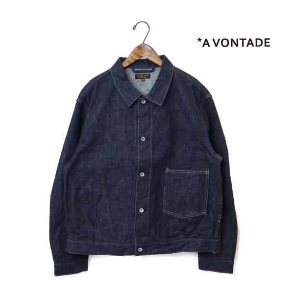 ★メンズ A VONTADE ア ボンタージ Coal Mine Denim Blouse コールマインブラウス デニムジャケット 品番：VTD-0541-JK2