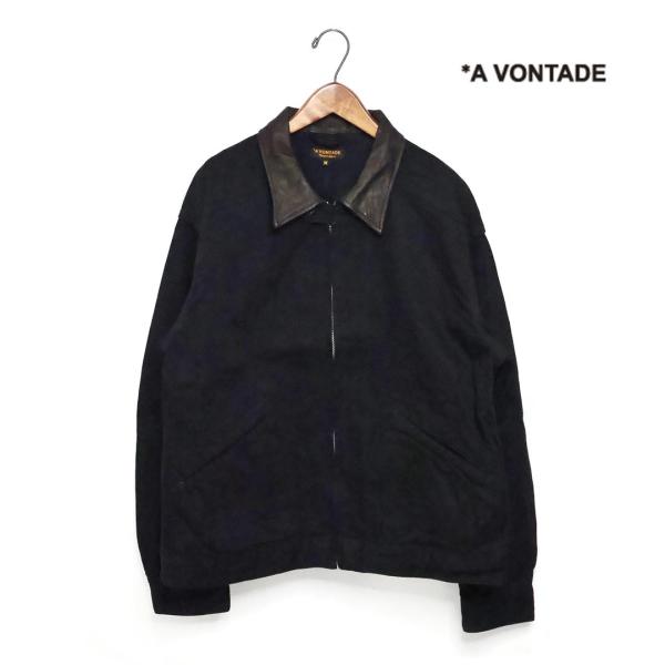 ★メンズ A VONTADE ア ボンタージ Denim Zip Work Jacket デニムジップワークジャケット 品番：VTD-0565-JK