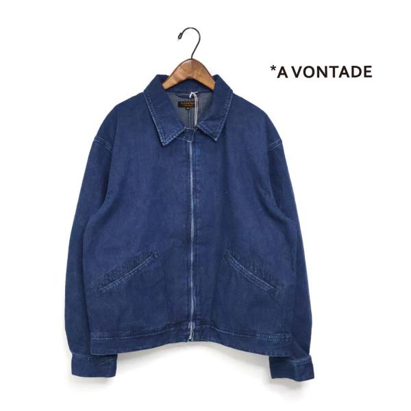 ★メンズ A VONTADE ア ボンタージ Zip Work Jacket ジップワークジャケット 品番：VTD-0565-JK