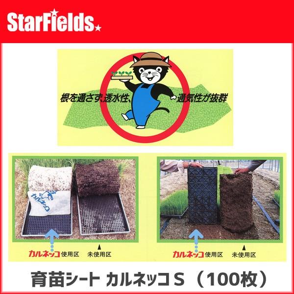 育苗シート カルネッコS（100枚）【代引き不可商品】 育苗 : スター 