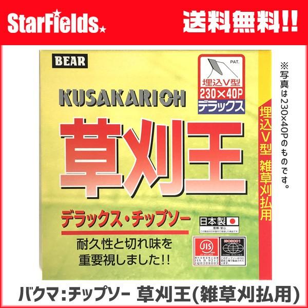 バクマ チップソー 草刈王 楽天市場】【5枚組】 草刈王 軽量 チップソー バクマ工業 BAKUMA