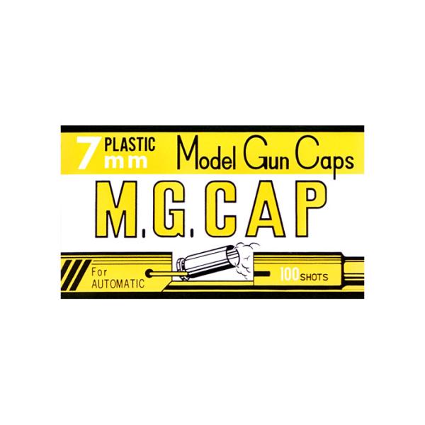 MGC モデルガン用発火式キャップ火薬 M.G.CAP 7mm 100発 黄色