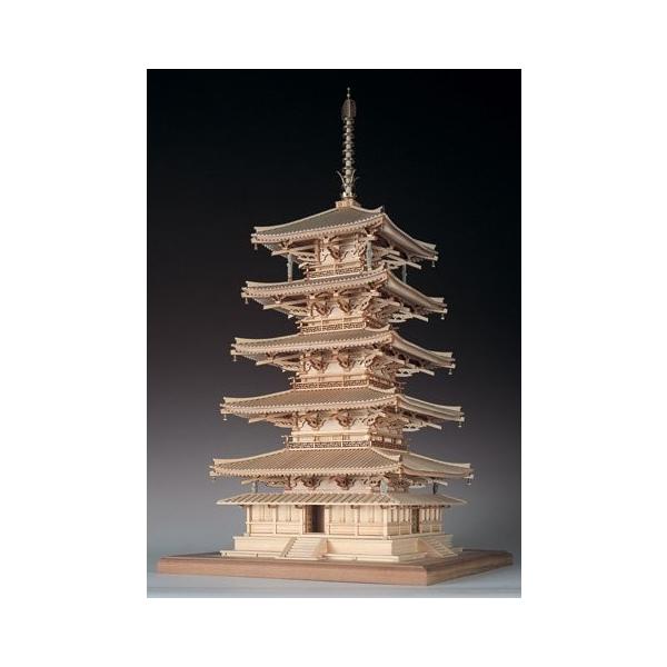 Amazon | ウッディジョー 1/75 興福寺 五重塔 木製模型 組立 Amazon | ウッディジョー 1/75 興福寺 五重塔 木製模型 組立