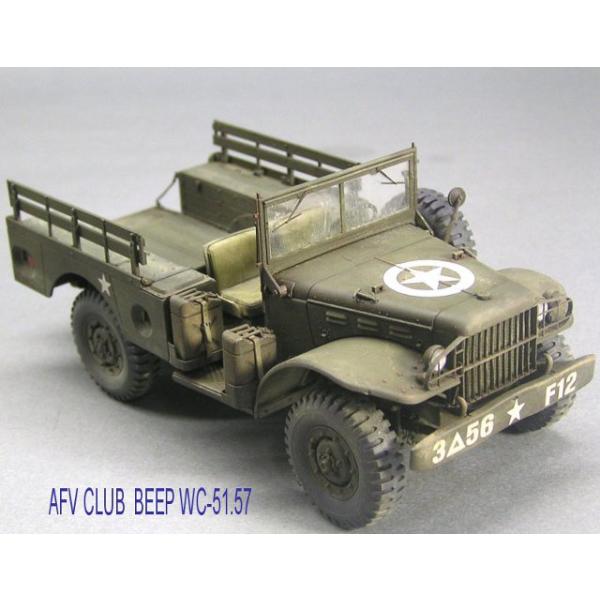 AFVCLUB1/35WC-51,WC-57用フロントグリルセットです。ジェリカンラックなどのパーツ付き。※この商品は塗装、組み立てが必要です。※プラモデル本体は別売りです。■キット内容：1セット■材質：ファイバー紙■メーカー：和巧検索ワー...