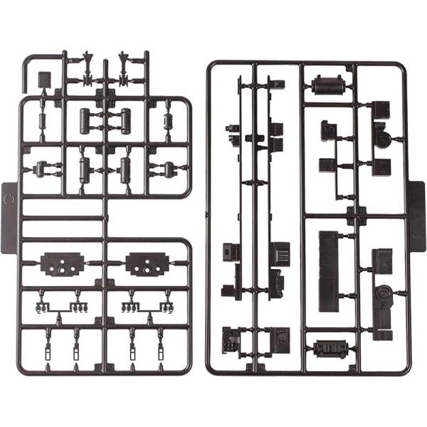 PLUM プラモデル 1/80 床下機器 国鉄新性能電車 中間車用 MG、SIV等 1両分 PP240