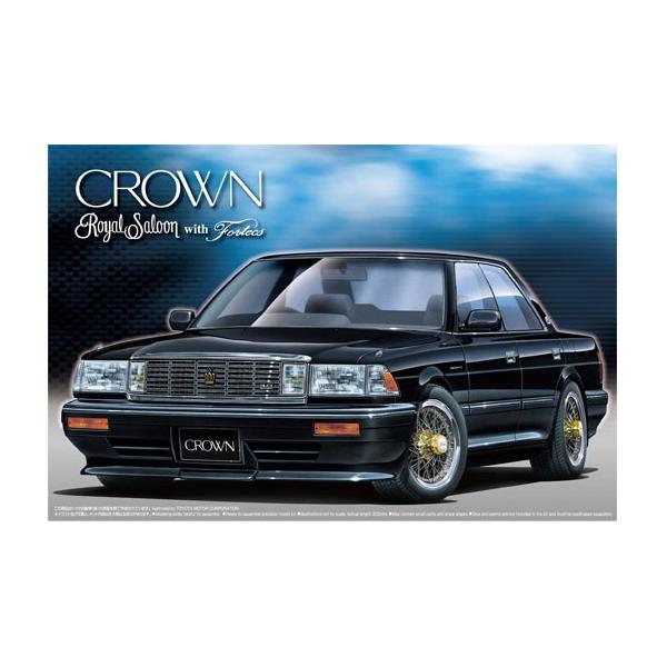 プラモデル アオシマ 1/24 MS137 車高短 13クラウン 暴走族 当時物 プラモデル アオシマ 1/24 MS137 車高短 13クラウン トヨタ 当時