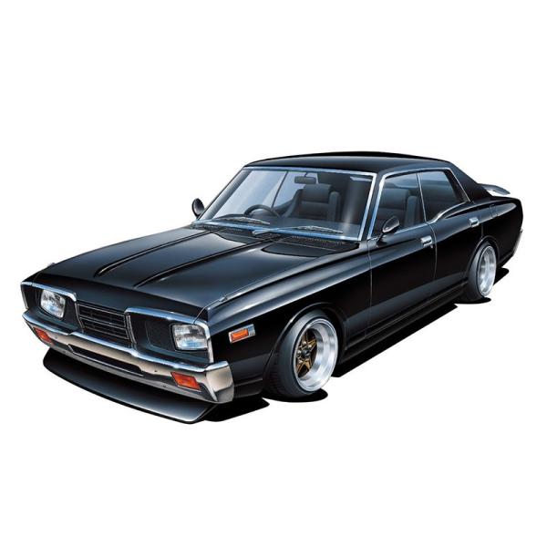 アオシマ プラモデル 1/24 グラチャン No.3 330セドリック : エアガン