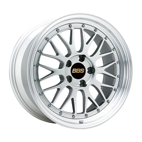 BBS LM20インチ DB-SLD美品 BBS-LM20インチ溶剤DBK-P（DB-SLD)からパウダー光輝シルバーDSK
