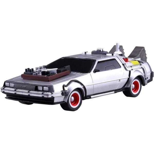 アオシマ プラモデル 1/43 ムービーメカ No.13 プルバック バック・トゥ・ザ・フューチャー Part3 タイムマシン