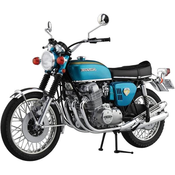 K0の精密モデル登場！1969年に発売された、ホンダ・ドリーム CB750FOURことK0(Kゼロ)の初期型『砂型モデル』を1/12スケールの精密モデルにて再現。エンジンはフィンの薄さを再現する為、積層式を採用リヤサスは金属バネを使用しリア...