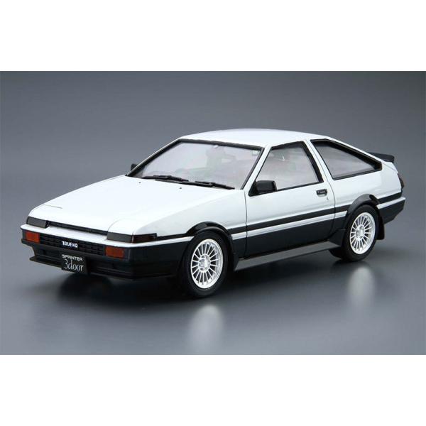ザ・モデルカー アオシマ プラモデル 1/24 No.5 トヨタ AE86