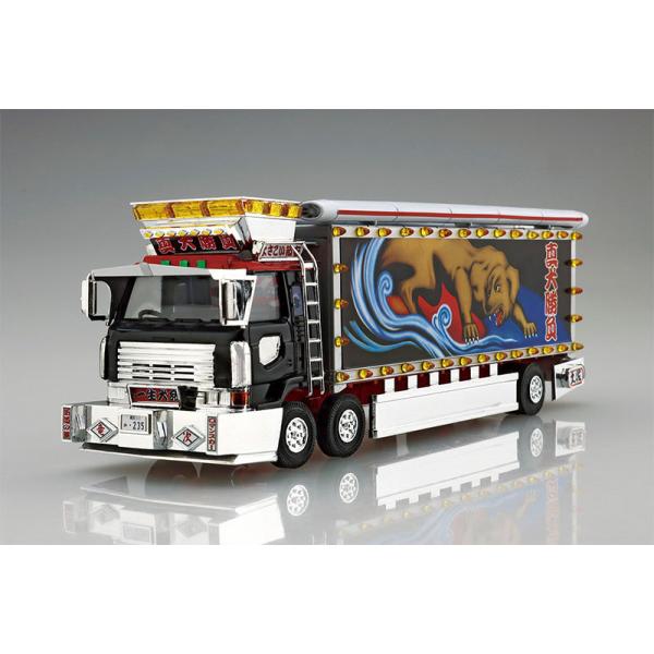 アオシマ プラモデル 1/64 ミニデコNEXT No.4 真犬勝負 大型冷凍車