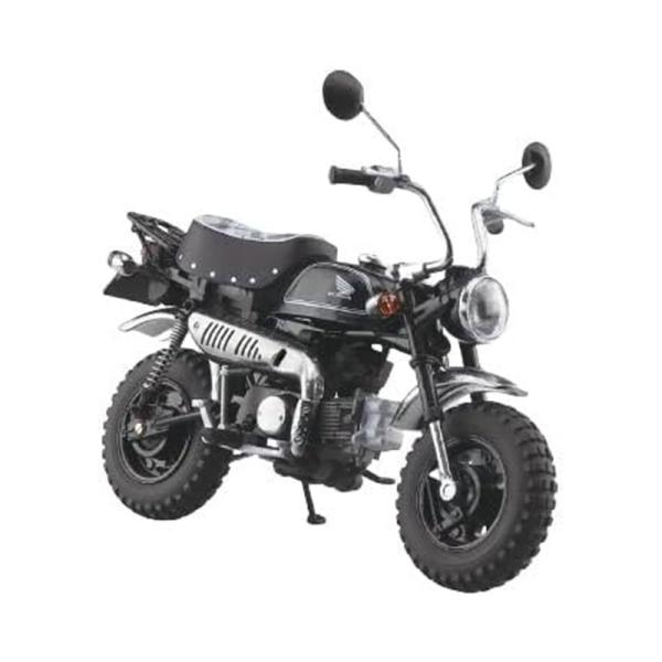 「50ccの可愛い相棒」完成品バイクシリーズに登場！1967年から発売が開始された、Honda モンキー。その中から2009年に発売されたインジェクション仕様のモンキーが登場です。変更されたシート形状や4.3Lタンクなど、特徴的なシルエット...
