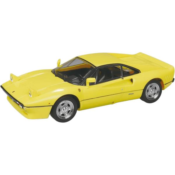 アオシマ プラモデル 1/32 楽プラ スナップキット No.28-YW フェラーリ GTO イエロー