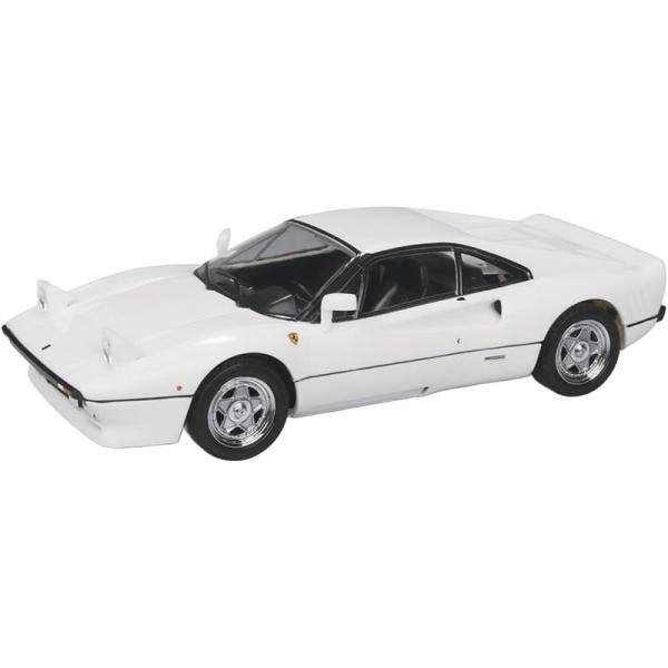 アオシマ プラモデル 1/32 楽プラ スナップキット No.28-WE フェラーリ GTO ホワイト