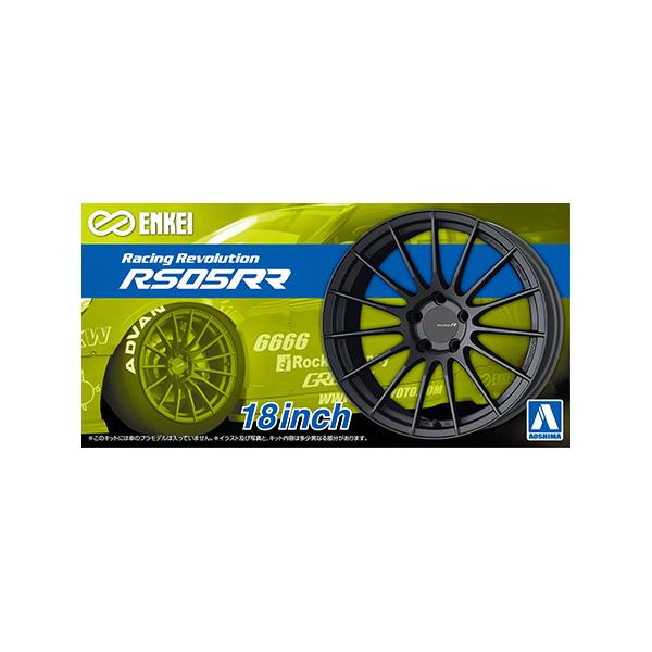 スポーツよりの車にぴったり。18インチ引っ張りタイヤが付属。・ホイール仕様：メッキ・18インチ ホイール 1台分・18インチ 引っ張りタイヤ 1台分・デカール・ポリキャップ※掲載されている画像は試作品です。※この商品は組み立て塗装が必要なプ...