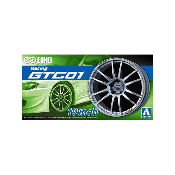 アオシマ プラモデル 1/24 ザ・チューンドパーツ No.47 エンケイ GTC 01 19インチ