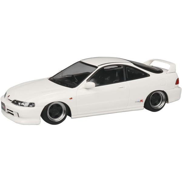アオシマ プラモデル 1/32 楽プラ No.22CU-CW ホンダ DC2 インテグラ タイプR カスタムホイール ホワイト