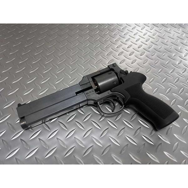 アナコンダ、M29、SAAに採用された新型パッキンXカートリッジ仕様・通常のリボルバーとは一味違う個性的なスタイル・シチュエーションに合わせて調整が可能な可変ホップを搭載・カートリッジはカッパーヘッドタイプを採用・実銃さながらのユニークな構...