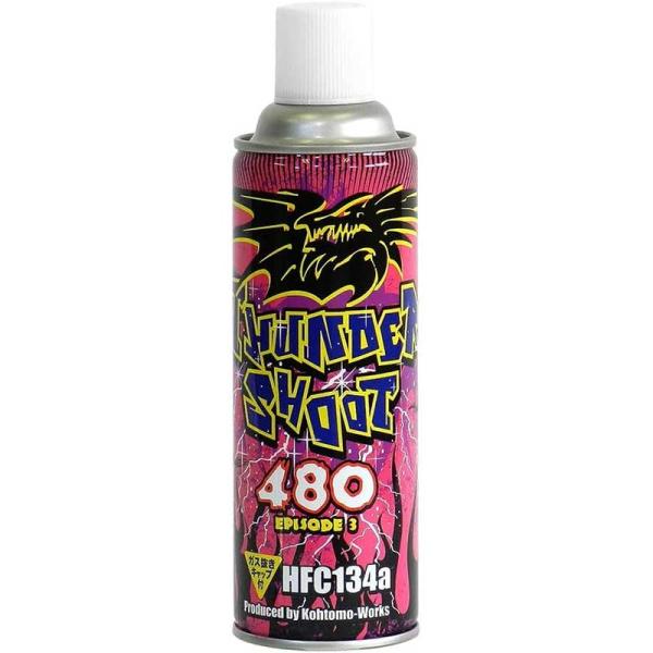 東洋化学商会 ガスガン用ガス サンダーシュート HFC134aガス 480g